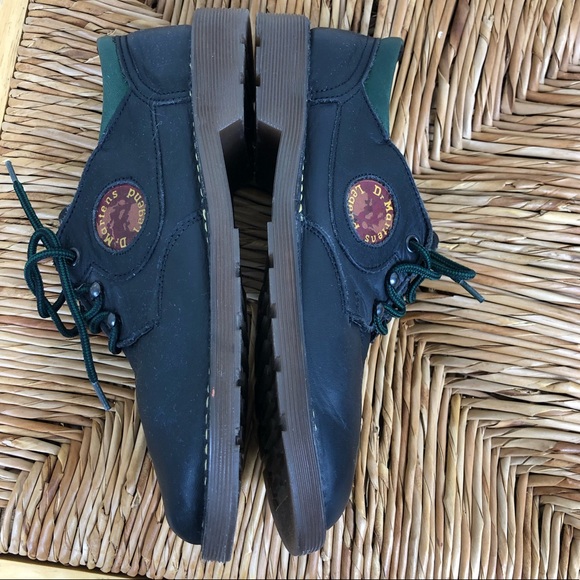 Vintage Rare Dr. Martens Made In England Leather Oxfords Sz 3 - Picture 8 of 11